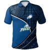 NCAA Florida Gulf Coast Eagles Custom Number Tattoo Polynesian Polo Shirt