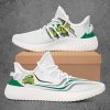 NCAA George Mason Patriots White Yeezy Boost Sneakers