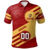 NCAA IUPUI Jaguars Custom Number Logo Polo Shirt