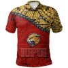 NCAA IUPUI Jaguars Grunge Polynesian Tattoo Polo Shirt