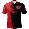 NCAA Jacksonville State Gamecocks Custom Text Number Abstract Pattern Sport Polo Shirt