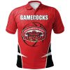 NCAA Jacksonville State Gamecocks Custom Text Number Sport Active Polo Shirt