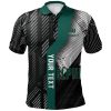 NCAA Jacksonville Dolphins Custom Text Number Football Sport Version Polo Shirt