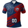 NCAA Liberty Flames Custom Number Logo Polo Shirt