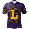 NCAA Lipscomb Bisons Custom Text Number Camouflage Vintage Polo Shirt