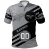 NCAA LIU Brooklyn Blackbirds Custom Number Logo Polo Shirt