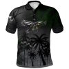 NCAA LIU Brooklyn Blackbirds Coconut Tree Polo Shirt