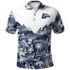 NCAA Longwood Lancers Tropical Seamless Polo Shirt