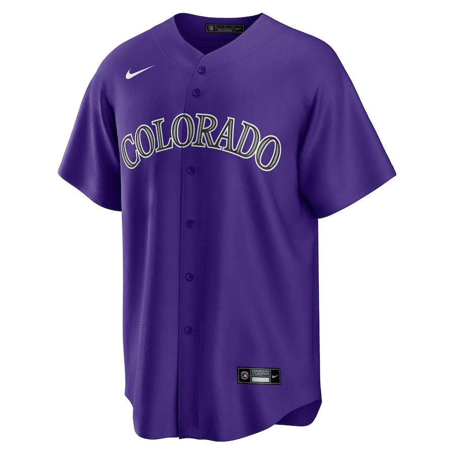Colorado Rockies Charlie Blackmon Nike Purple Alternate MLB Replica Jersey Colorado Rockies Charlie Blackmon Nike Purple Alternate MLB Replica Jersey