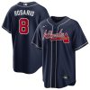 Atlanta Braves Eddie Rosario Nike Navy Alternate MLB Replica Jersey