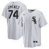 Chicago White Sox Eloy Jimenez Nike White Home MLB Replica Jersey