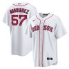 Boston Red Sox Joely Rodríguez Nike White Home MLB Replica Jersey