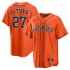 Houston Astros Jose Altuve Nike Orange Alternate MLB Replica Jersey