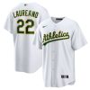 Oakland Athletics Ramón Laureano Nike White Home MLB Replica Jersey