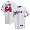 Washington Nationals Víctor Arano Nike White Home MLB Replica Jersey