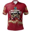 NCAA Denver Pioneers Custom Name Number National Champions Polo Shirt