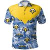 NCAA Morehead State Eagles Tropical Seamless Polo Shirt