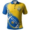 NCAA Morehead State Eagles Flame Ball Polo Shirt