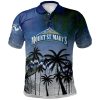 NCAA Mount St. Mary’s Mountaineers Coconut Tree Polo Shirt