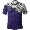 NCAA Portland Pilots Grunge Polynesian Tattoo Polo Shirt