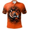 NCAA Princeton Tigers Custom Text Number Camouflage Vintage Polo Shirt