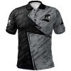 NCAA Providence Friars Custom Text Number Abstract Pattern Sport Polo Shirt