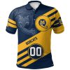 NCAA Quinnipiac Bobcats Custom Number Logo Polo Shirt