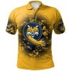 NCAA Quinnipiac Bobcats Custom Text Number Camouflage Vintage Polo Shirt