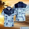NCAA Rhode Island Rams Tropical Seamless Hawaiian Shirt