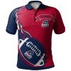 NCAA Robert Morris Colonials Flame Ball Polo Shirt