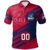 NCAA Robert Morris Colonials Custom Number Logo Polo Shirt