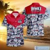 NCAA Robert Morris Colonials Tropical Seamless Hawaiian Shirt
