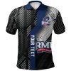NCAA Robert Morris Colonials Custom Text Number Football Sport Version Polo Shirt