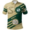 NCAA Sacramento State Hornets Custom Number Logo Polo Shirt
