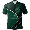 NCAA Sacramento State Hornets Custom Number Tattoo Polynesian Polo Shirt