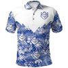 NCAA Saint Louis Billikens Tropical Seamless Polo Shirt