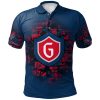 NCAA Saint Mary’s Gaels Custom Text Number Camouflage Vintage Polo Shirt