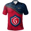 NCAA Saint Mary’s Gaels Grunge Polynesian Tattoo Polo Shirt
