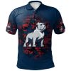 NCAA Samford Bulldogs Custom Text Number Camouflage Vintage Polo Shirt