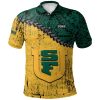 NCAA San Francisco Dons Grunge Polynesian Tattoo Polo Shirt