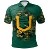 NCAA San Francisco Dons Custom Text Number Camouflage Vintage Polo Shirt