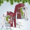 NCAA Santa Clara Broncos The Grinch Christmas Sweater