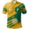 NCAA Southeastern Louisiana Lions Custom Number Logo Polo Shirt