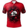 NCAA Southern Utah Thunderbirds Custom Text Number Camouflage Vintage Polo Shirt