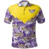 NCAA Tennessee Tech Golden Eagles Tropical Seamless Polo Shirt
