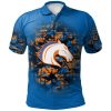 NCAA UT Arlington Mavericks Custom Text Number Camouflage Vintage Polo Shirt