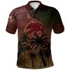 NCAA Texas State Bobcats Coconut Tree Polo Shirt