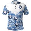 NCAA The Citadel Bulldogs Tropical Seamless Polo Shirt