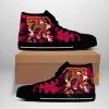 NCAA Tuskegee Golden Tigers Skull High Top Shoes