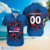 NCAA UMass Lowell River Hawks Custom Text Number Camouflage Vintage Hawaiian Shirt